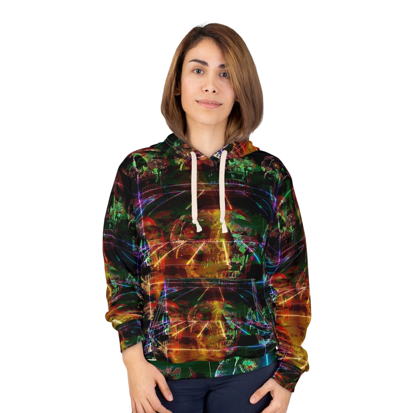 Psychedelic Abstract Pullover Hoodie - Unisex Streetwear