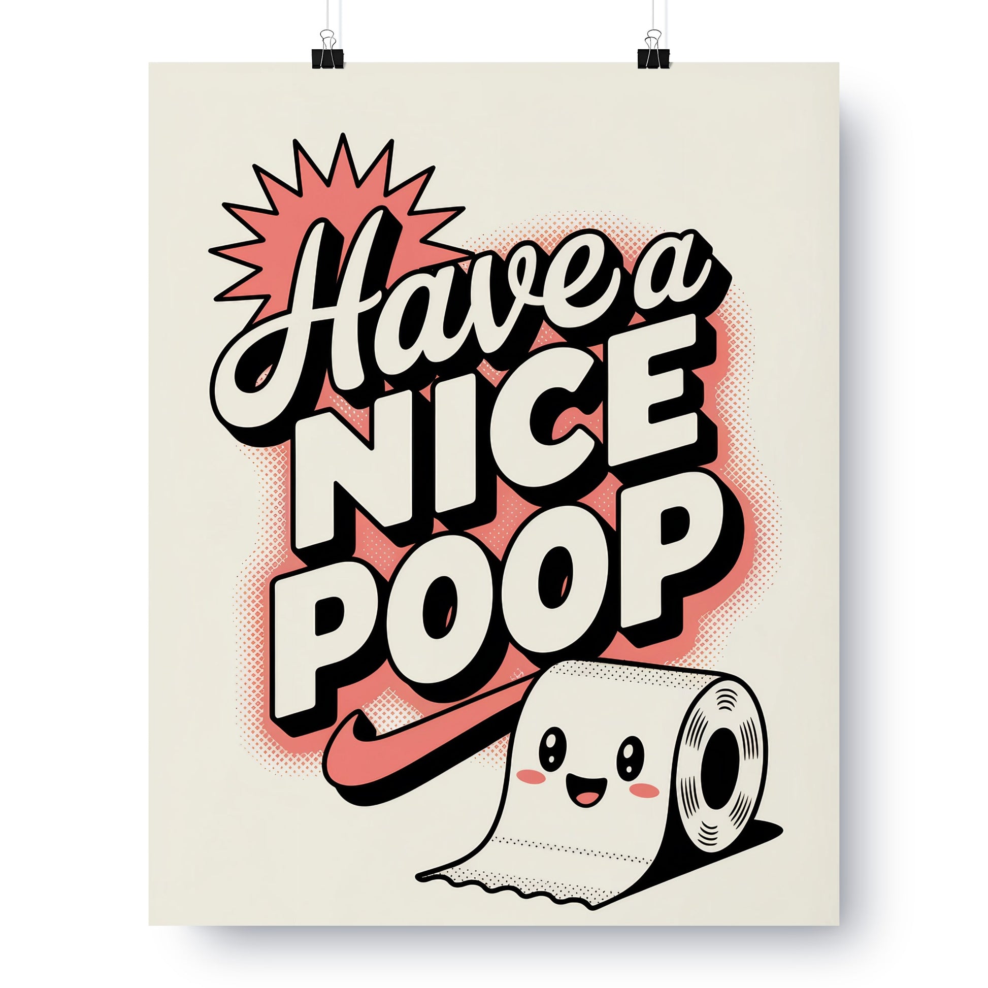 Have a Nice Poop Bathroom Humor Wall Art Product