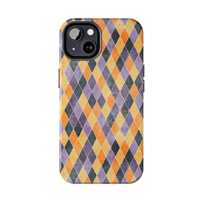 Halloween Geometric Phone Cases Cool iPhone Cell Phone Case