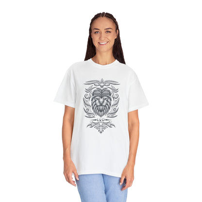 Comfort Colors Leo Vintage Shirt, Zodiac T-shirt, Leo Shirt Unisex Garment-Dyed T-shirt