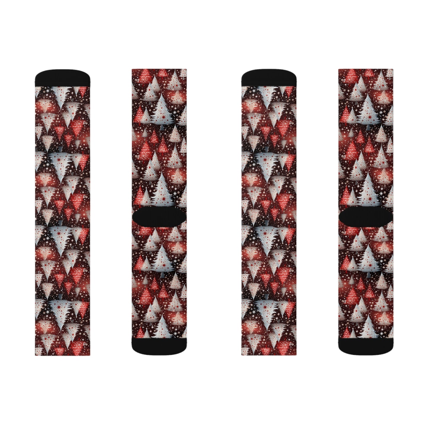 Christmas Tree Novelty Socks, Casual Funny Fun Socks, for Men & Women