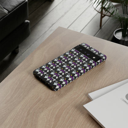 Ghost Halloween iPhone Case, Cute Goth Cell Phone Case, Ghost iPhone Case,