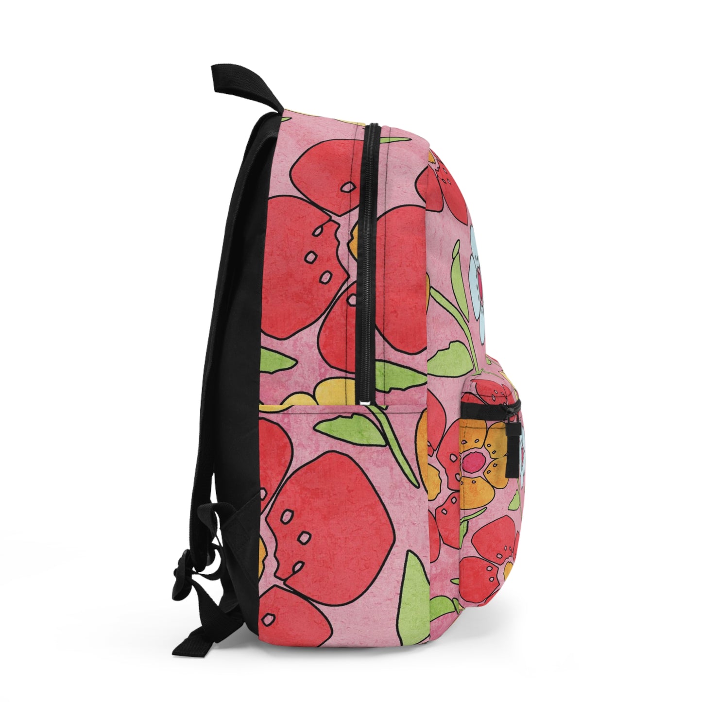 Floral Backpack, School Travel Backpack for Girls, Cute Backpack, Aesthetics Backpack, Back To School