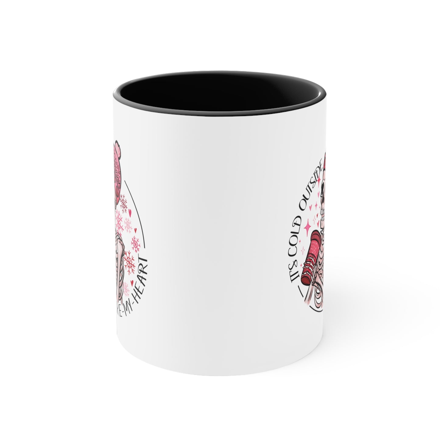 Skeleton Valentine Gothic Accent Coffee Mug, Sarcastic Funny Dark  11oz