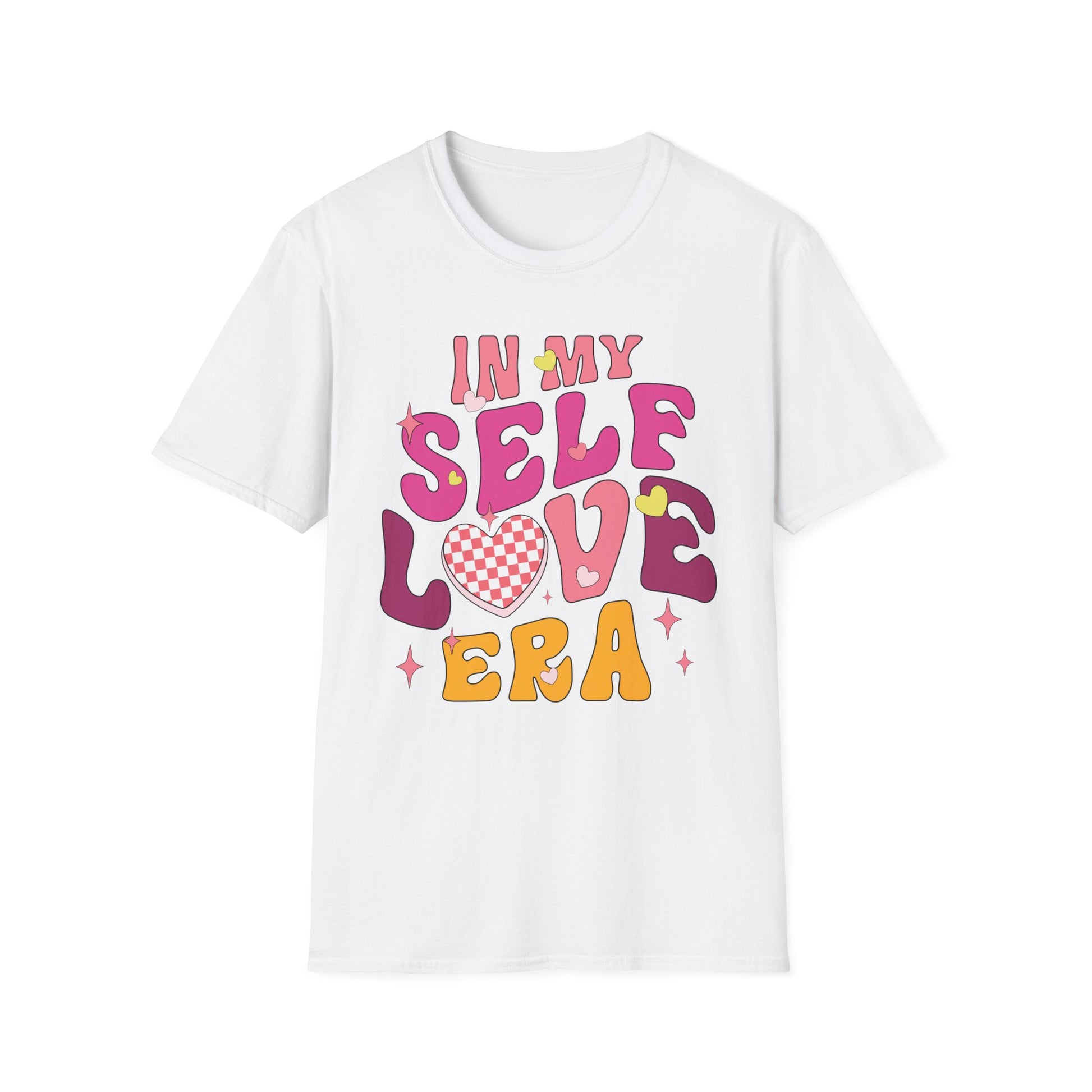 white self love era shirt