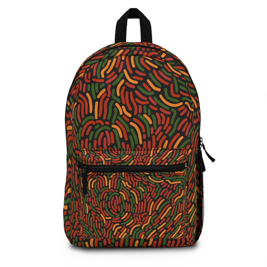 Abstract Art School Backpack, Large Travel Backpack, Cool Colorful Backpack for School, College, Backpack Aesthetics
