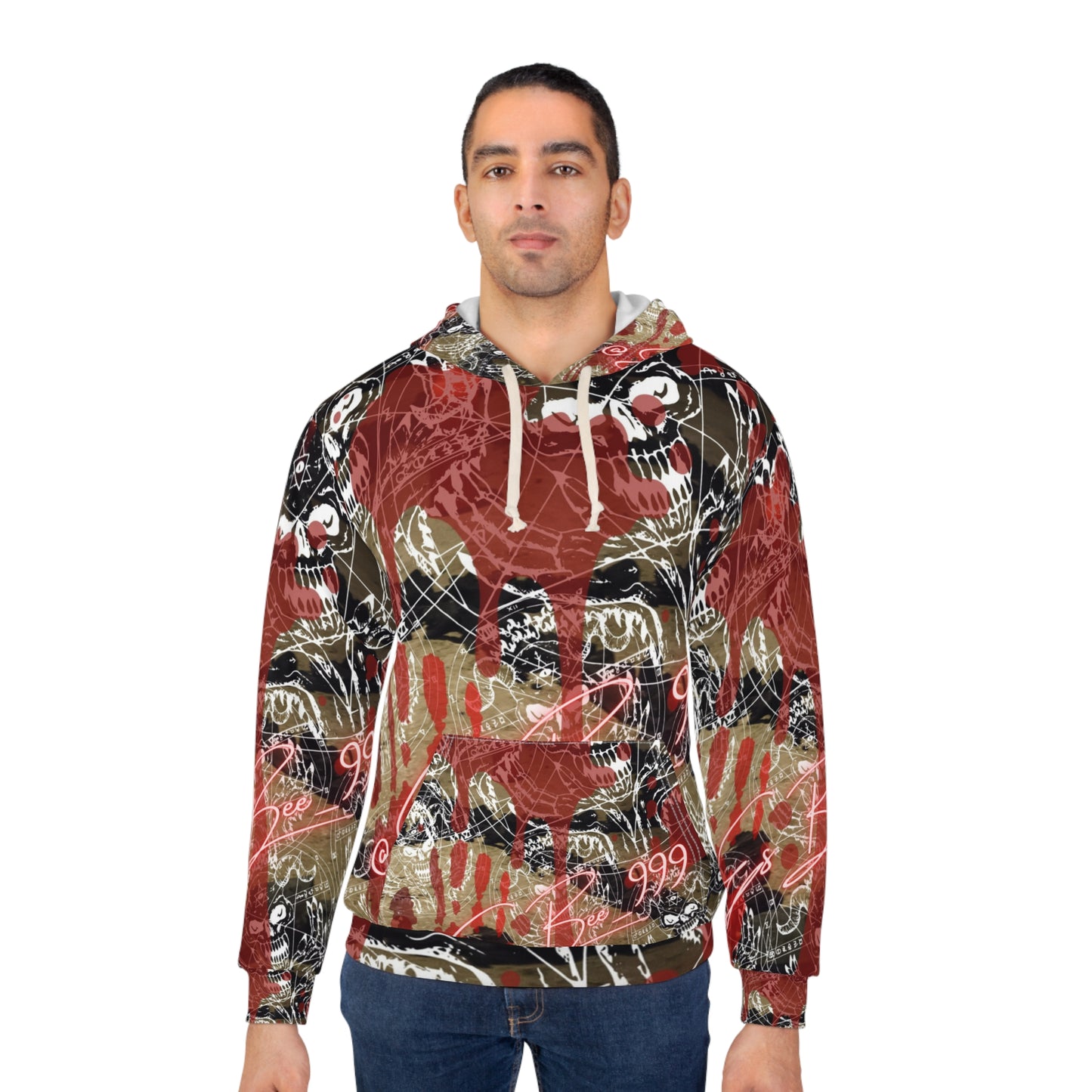 Gothic Abstract Hoodie Dark Academia Aesthetic Clothing