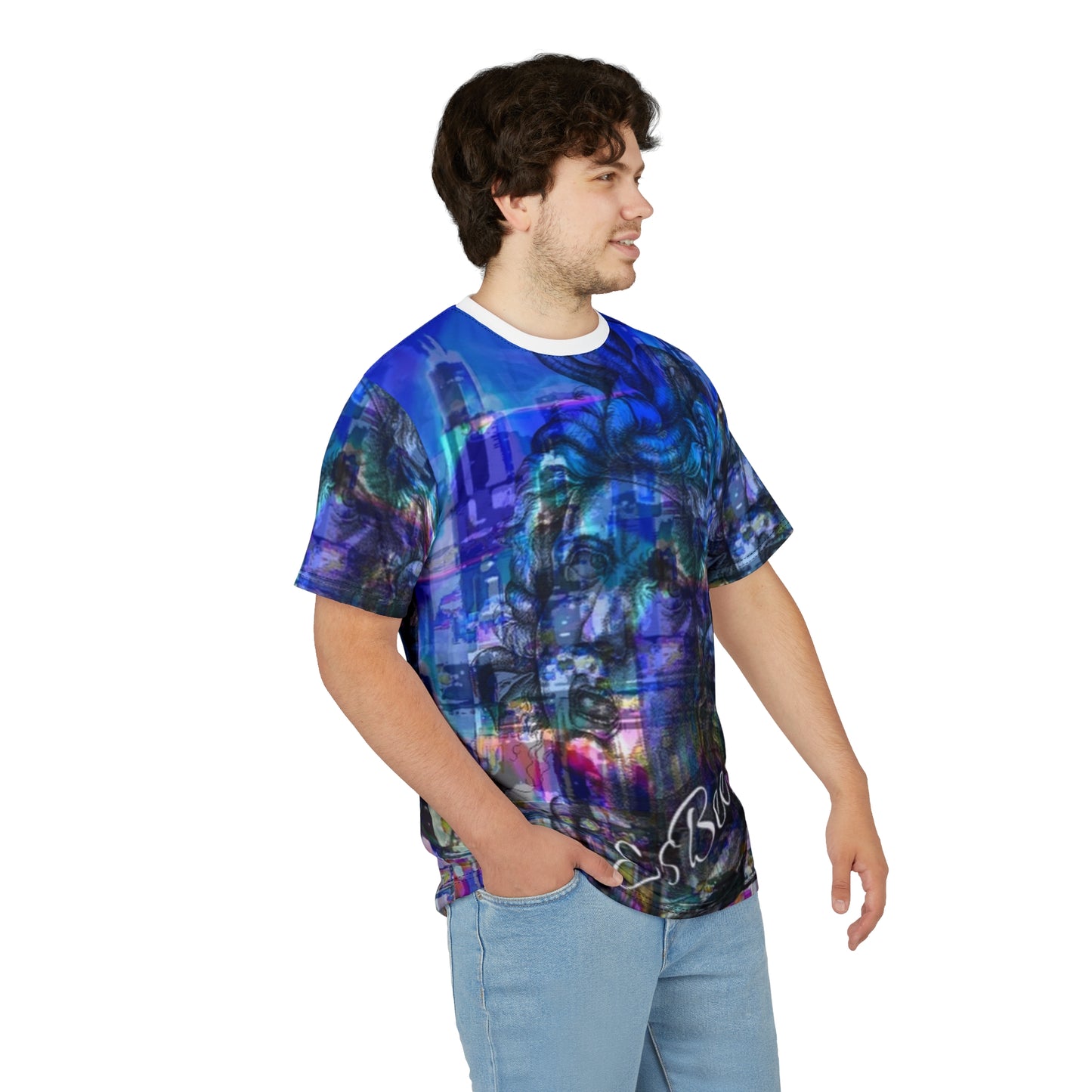 Medusa Abstract Graphic Tee Gothic Streetwear