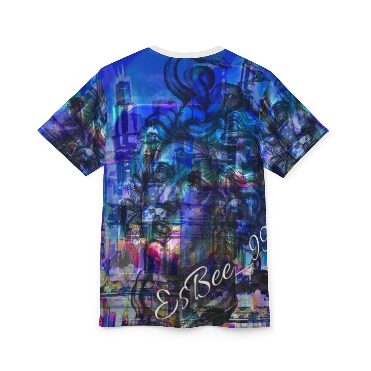 Medusa Abstract Graphic Tee Gothic Streetwear