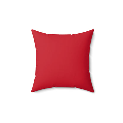 Valentine Skeleton Throw Pillow, Coffee Skeleton Red Throw Pillow Cover, Pillow for Couch,