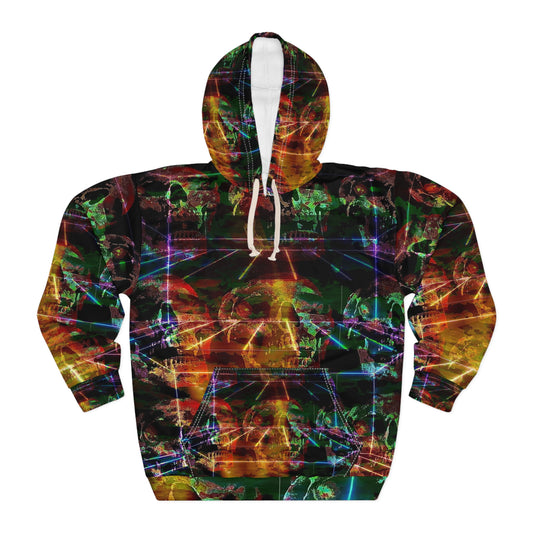 Psychedelic Abstract Pullover Hoodie - Unisex Streetwear