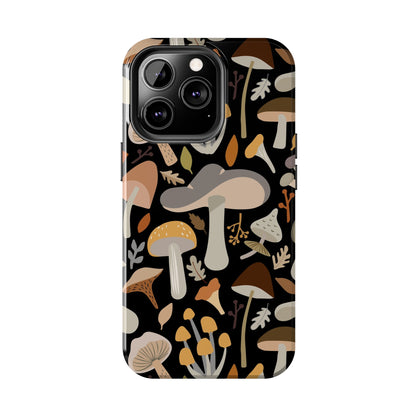 Mushroom Cell Phone Case, Boho Retro Cool Cute Tough Phone Cases