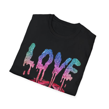 Goth Valentine Shirt, Love Valentine's Day Shirt, Romantic Goth Graphic Tee