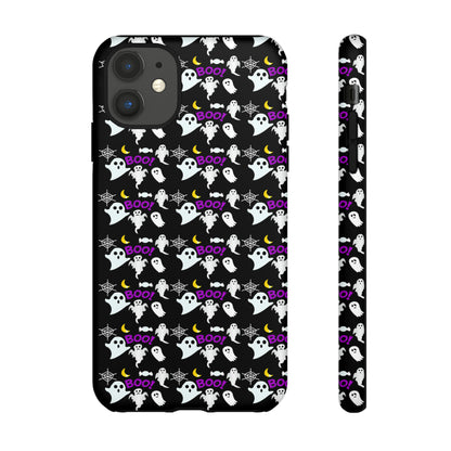 Ghost Halloween iPhone Case, Cute Goth Cell Phone Case, Ghost iPhone Case,