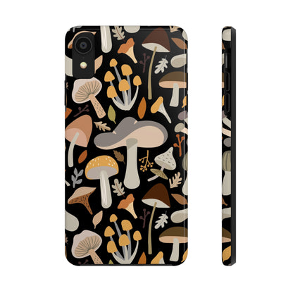 Mushroom Cell Phone Case, Boho Retro Cool Cute Tough Phone Cases