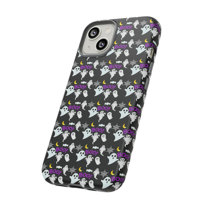 Ghost Halloween iPhone Case, Cute Goth Cell Phone Case, Ghost iPhone Case,