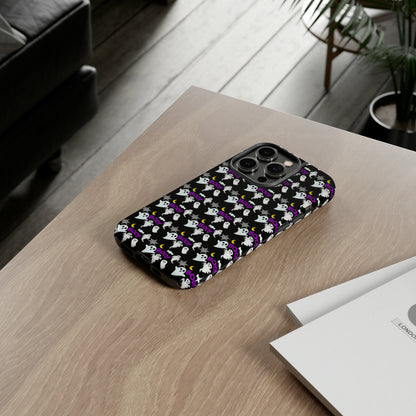 Ghost Halloween iPhone Case, Cute Goth Cell Phone Case, Ghost iPhone Case,