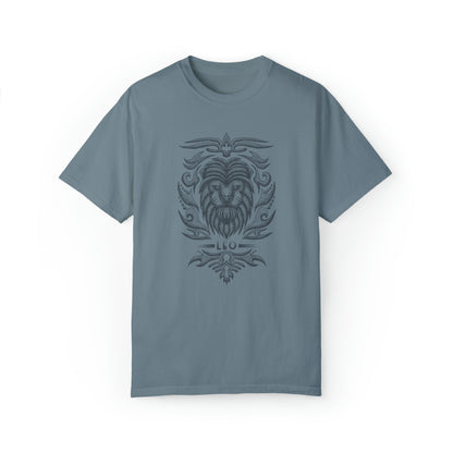 Comfort Colors Leo Vintage Shirt, Zodiac T-shirt, Leo Shirt Unisex Garment-Dyed T-shirt