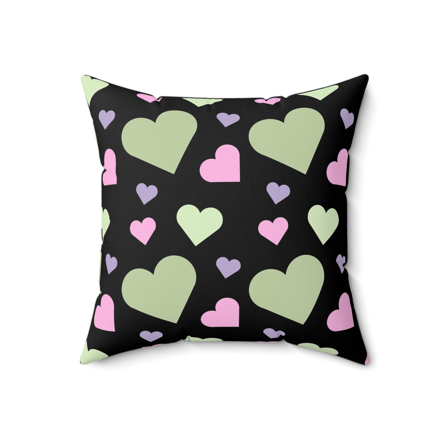 Pastel Goth Heart Throw Pillow and Throw Pillow Cover Decorative Pillow for Couch