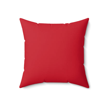 Valentine Skeleton Throw Pillow, Coffee Skeleton Red Throw Pillow Cover, Pillow for Couch,