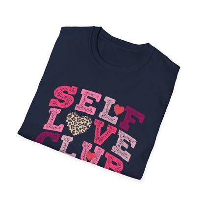 Self Love Club Shirt, Valentine's Day Shirt, Inspirational T-Shirt for Valentine's Day