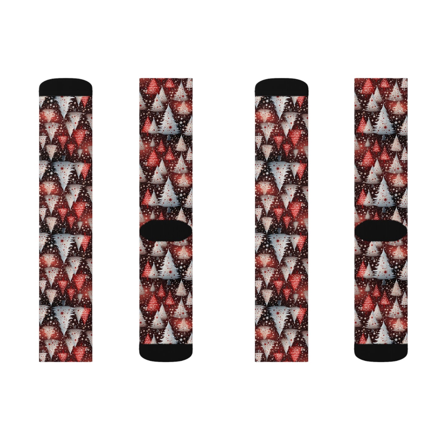 Christmas Tree Novelty Socks, Casual Funny Fun Socks, for Men & Women