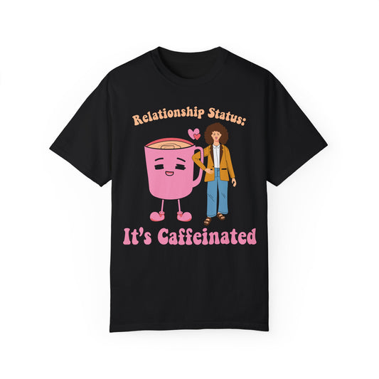 funny valentines coffee lovers graphic tee, valentine shirt