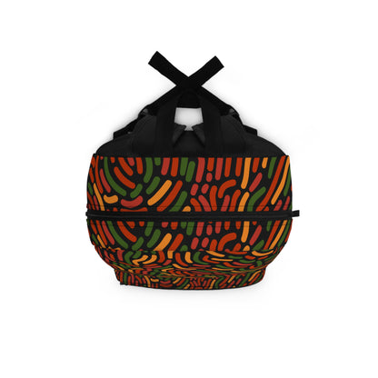 Abstract Art School Backpack, Large Travel Backpack, Cool Colorful Backpack for School, College, Backpack Aesthetics