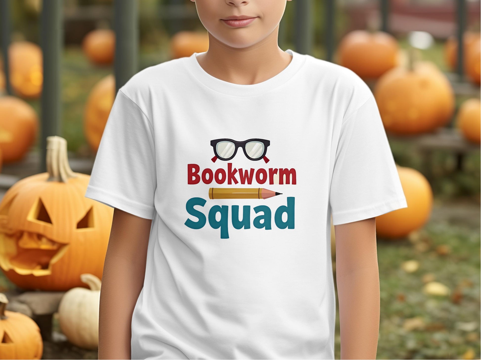 Bookworm Squad T-shirt perfect for school product