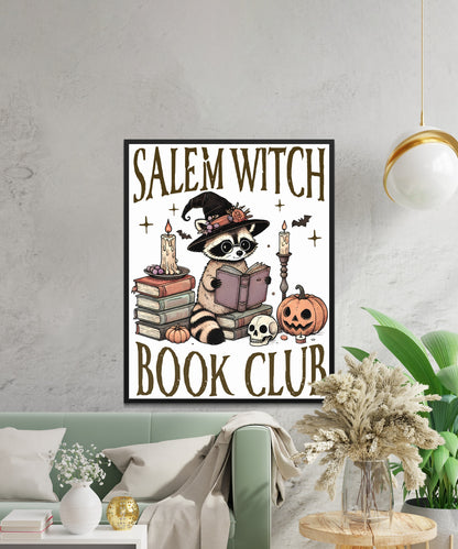 Salem Witch Book Club Framed Decorative Print product