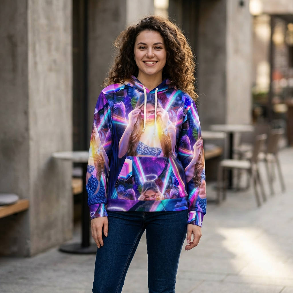 Unisex All-Over Print Pullover Hoodie | Custom Graphic Hoodie