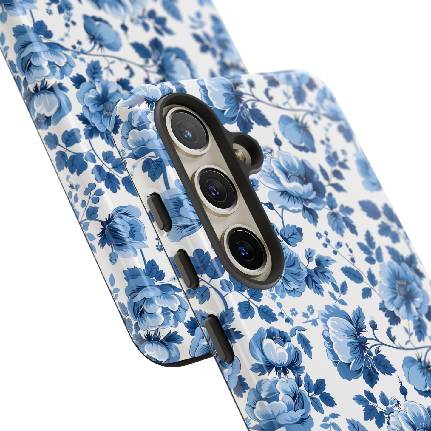 Phone Case - Blue Floral French Cottagecore Tough Case