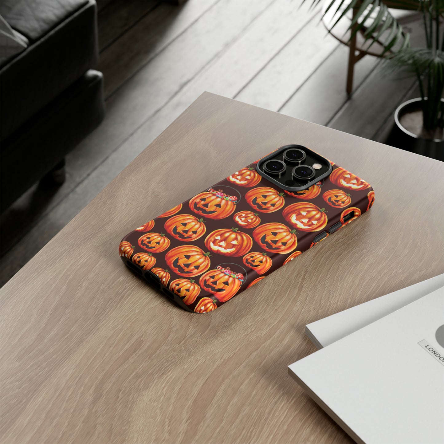 Halloween Phone Case, Pumpkin Phone Case, Cute IPhone Case,  Cell Phone Case