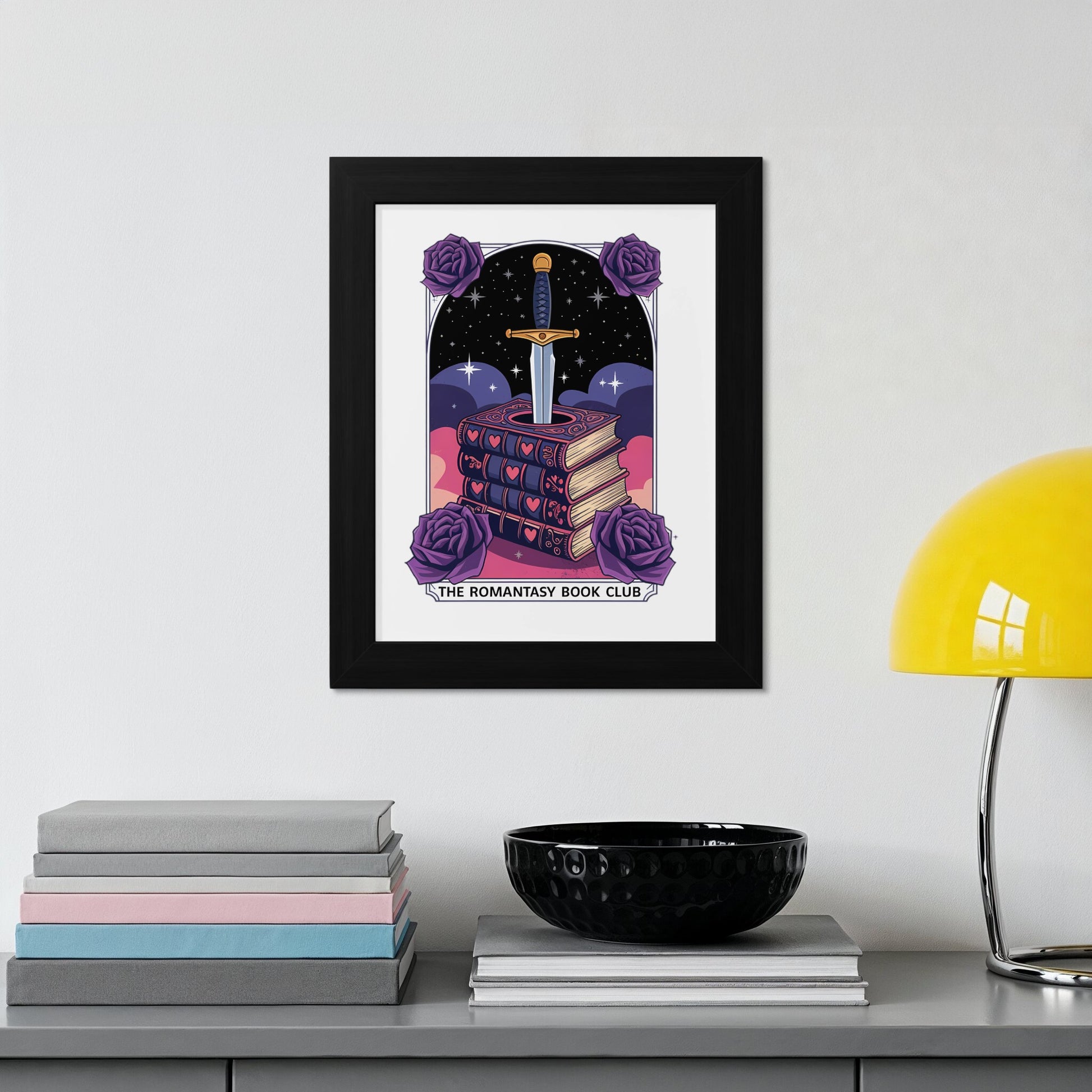 Decorative Romantasy Book Club Poster wall art product type