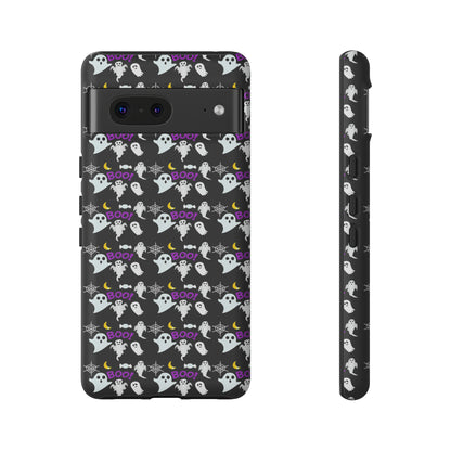 Ghost Halloween iPhone Case, Cute Goth Cell Phone Case, Ghost iPhone Case,