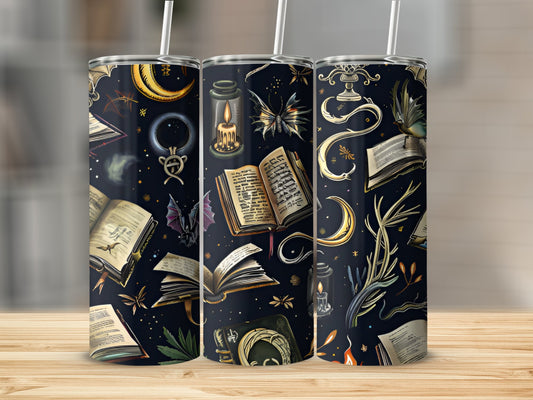 Magic Books and Symbols Design Tumbler product