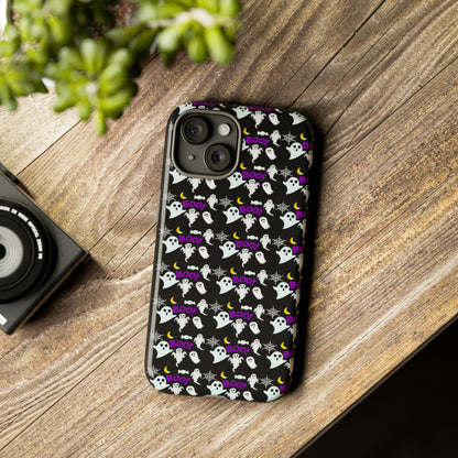 Ghost Halloween iPhone Case, Cute Goth Cell Phone Case, Ghost iPhone Case,