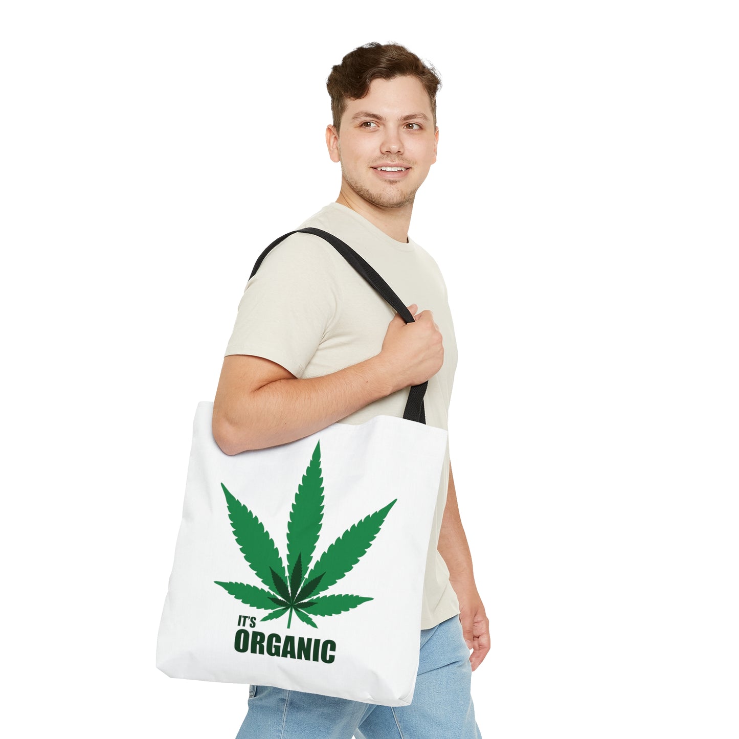 Organic Canvas Toe Bag  Shoulder bag, AOP Tote Bag