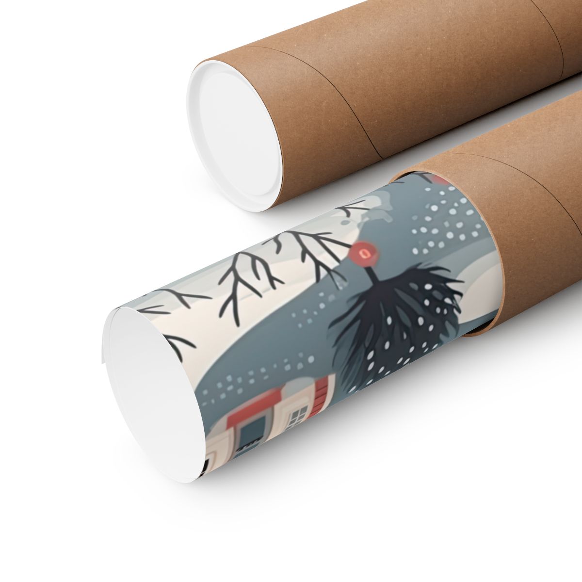 Winter Wonderland Scenic Art Poster in Tube Product