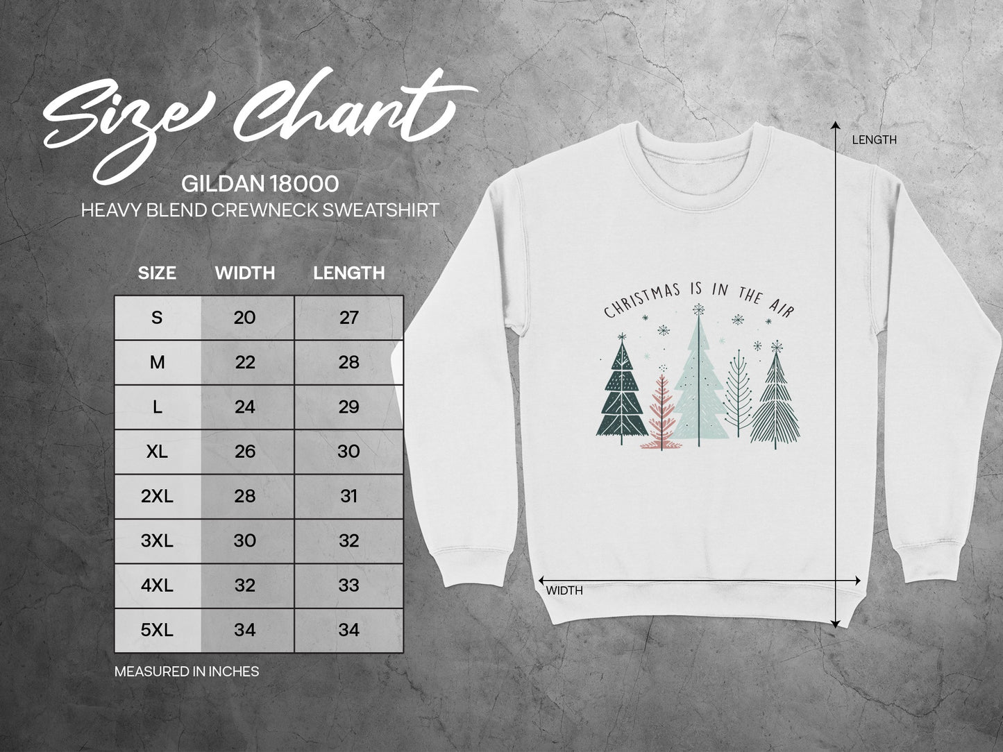 Christmas Is In The Air Gildan 18000 Sweatshirt