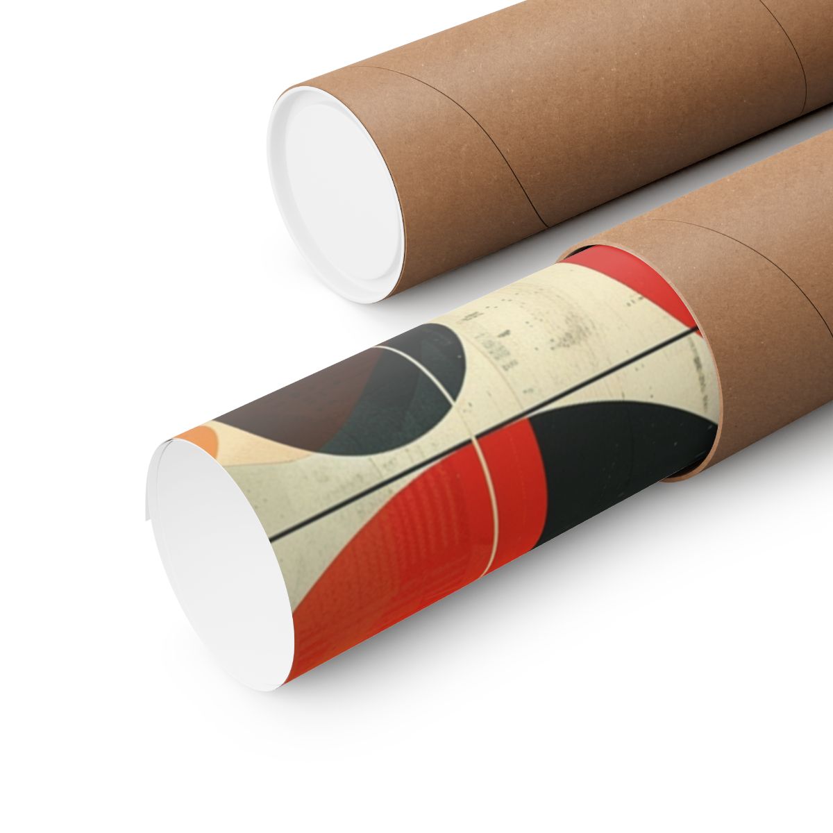 Retro Abstract Art Print for Modern Home Decor