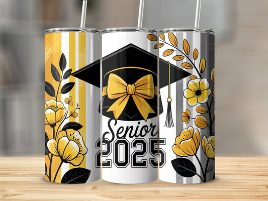 Senior 2025 Floral Design Tumbler product