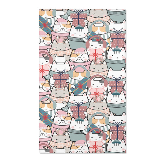 Kawaii Area Rug, Kawaii Room Decor, Minimalist Rug, Cute Rug, Unique Accent Rug