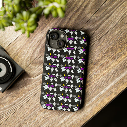 Ghost Halloween iPhone Case, Cute Goth Cell Phone Case, Ghost iPhone Case,