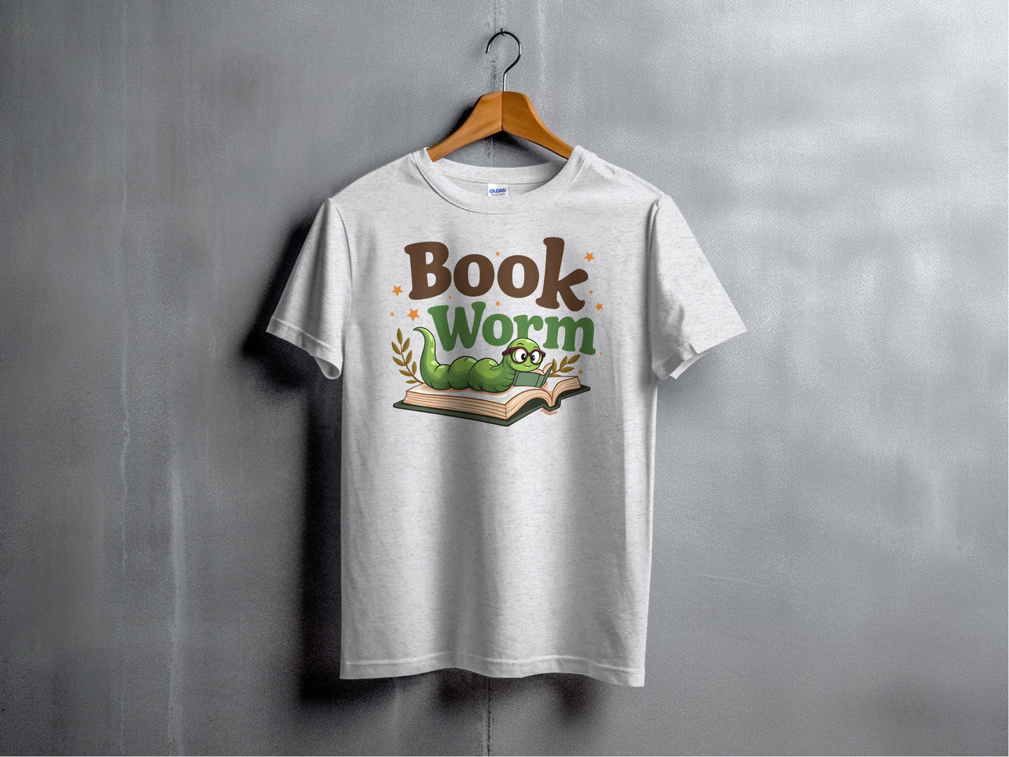 Book Worm Graphic Tee for Book Lovers Product