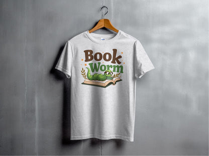 Book Worm Graphic Tee for Book Lovers Product