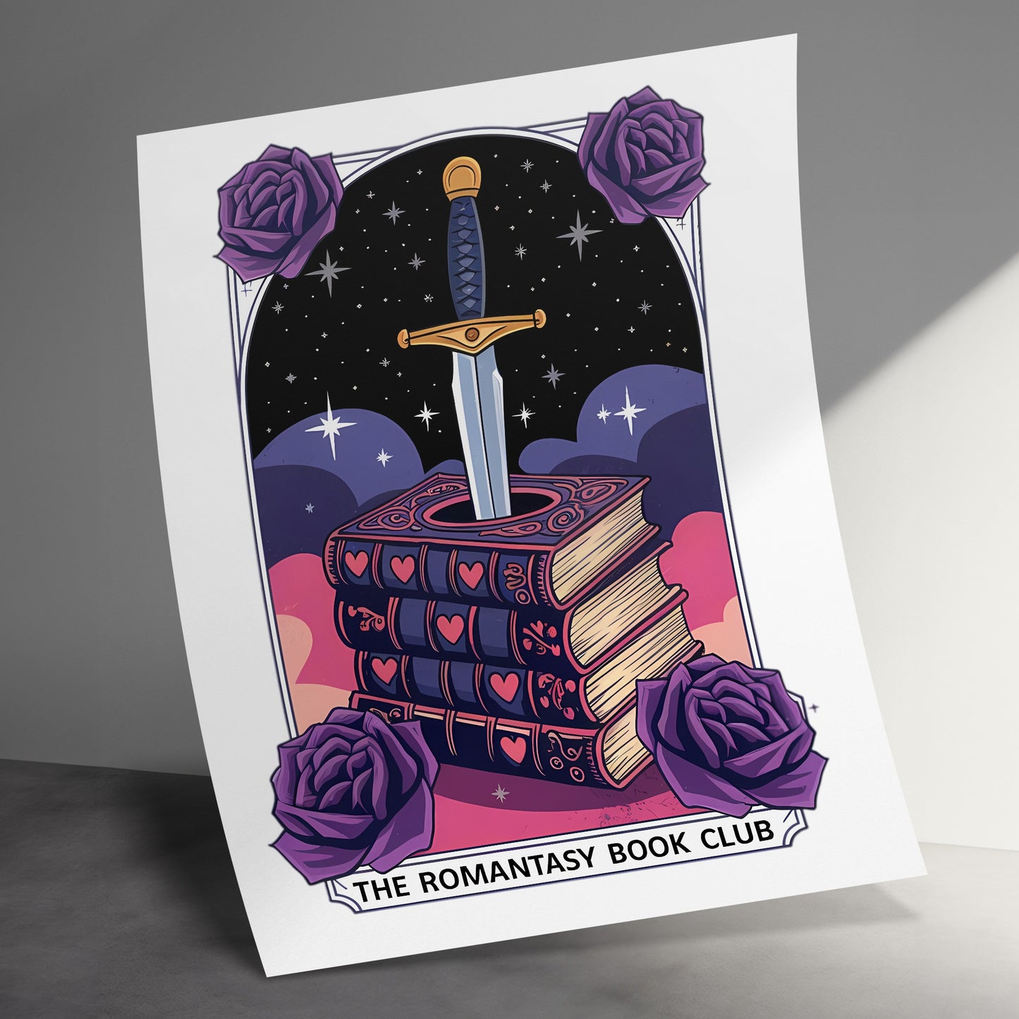 The Romantasy Book Club Art Print Limited Edition product