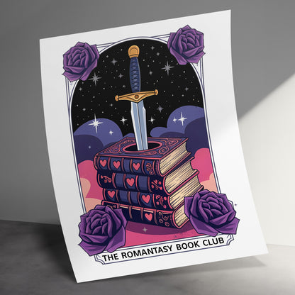 The Romantasy Book Club Art Print Limited Edition product