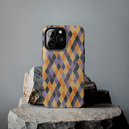 Geometric Cell Phone Case Colorful iPhone Case, Cute Cool Phone Case