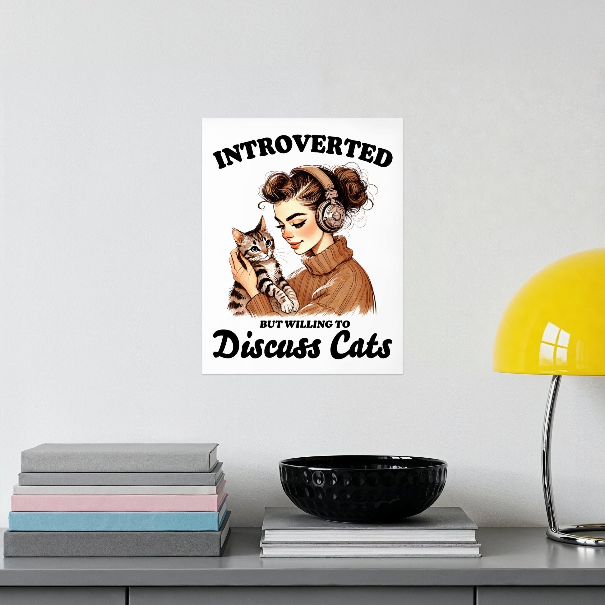 Introverted But Willing To Discuss Cats product type